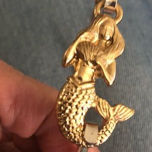 Bracelet. Mermaid silver & gold color. Very nice detail. Beautiful condition.